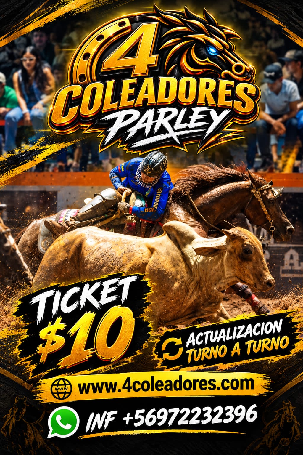 TOROS COLEADOS ABEJALES